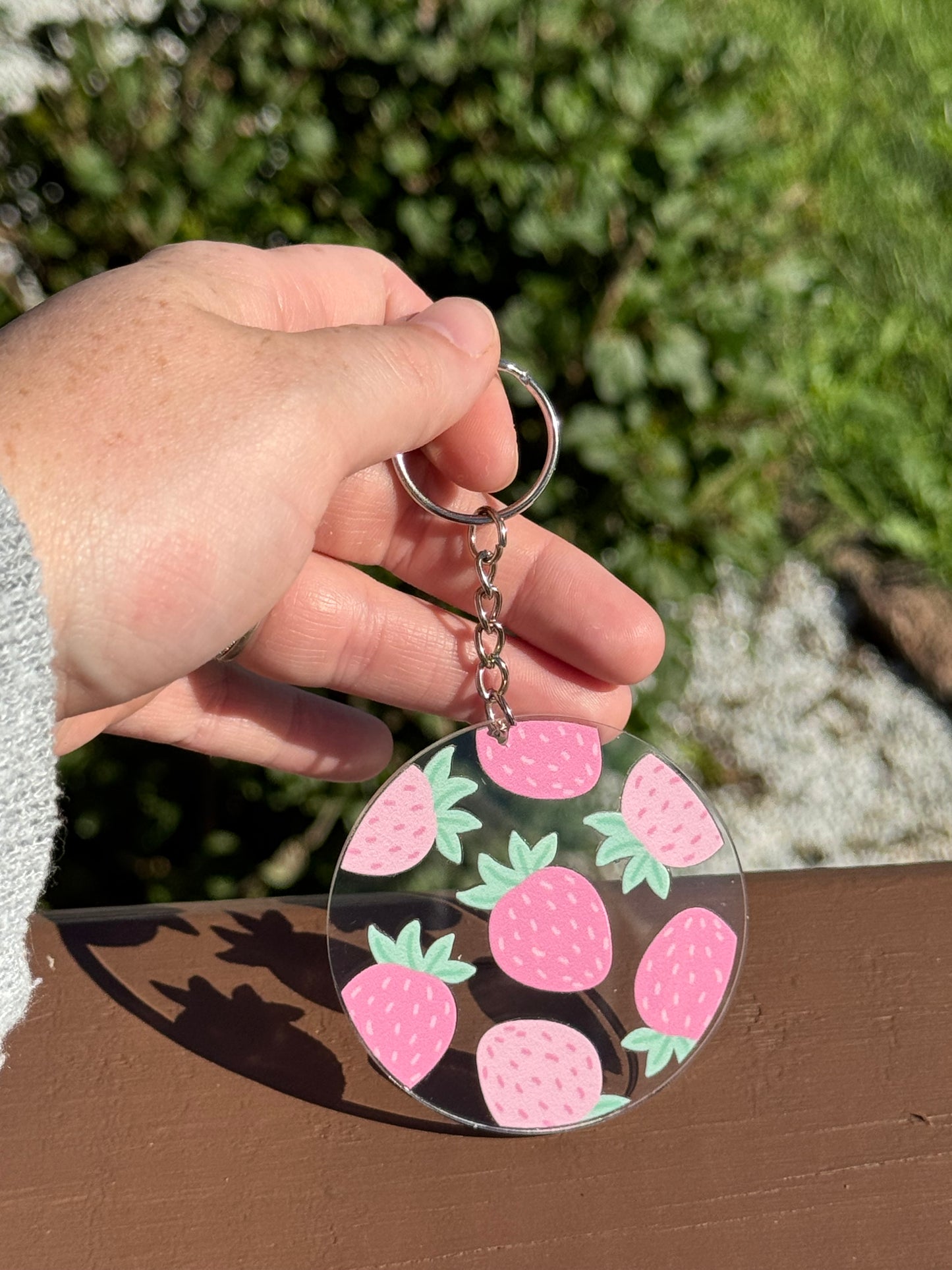 Cute Circle Keychain