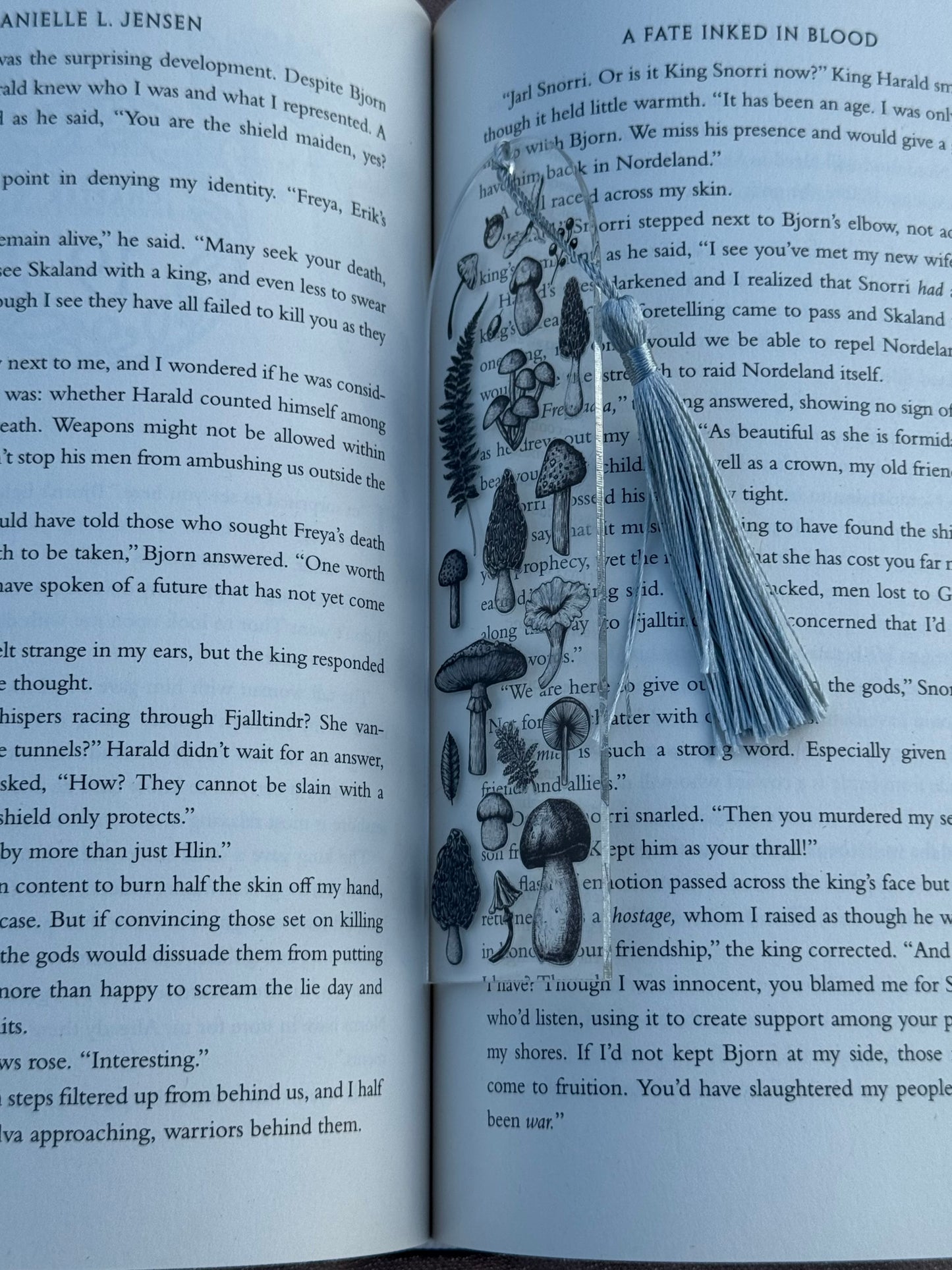 Whimsical Mushroom Bookmark