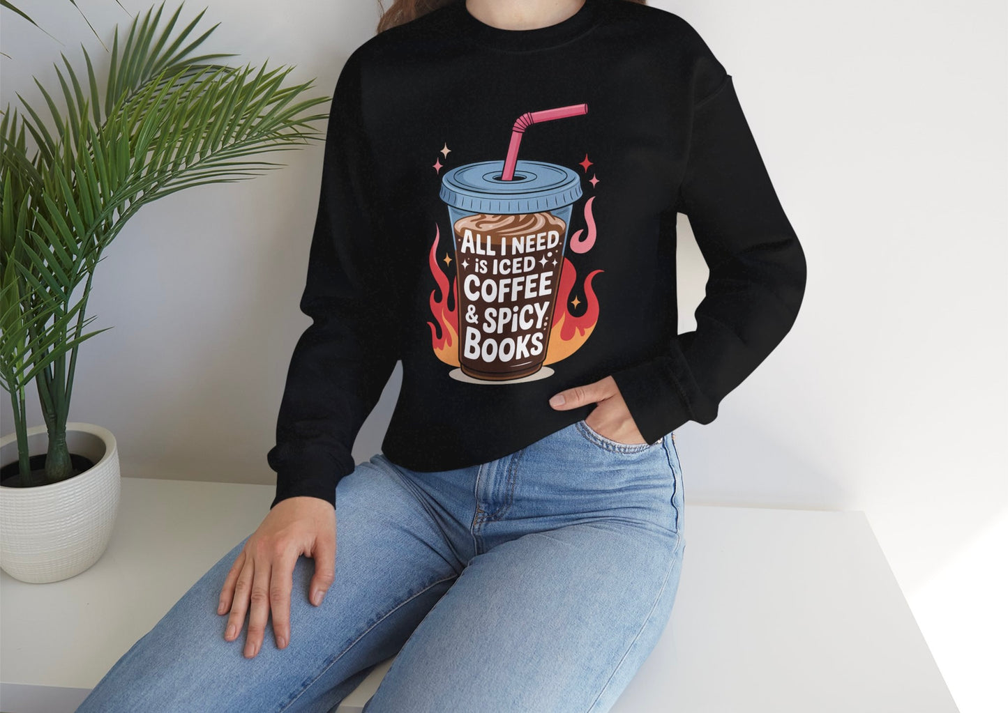 Coffee & Spicy Books Sweatshirt *MTO*