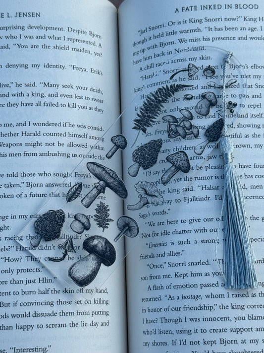 Whimsical Mushroom Bookmark