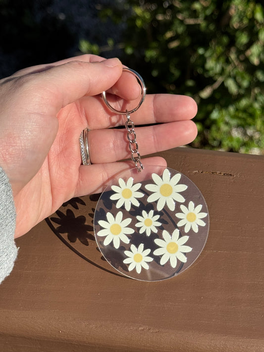 Cute Circle Keychain