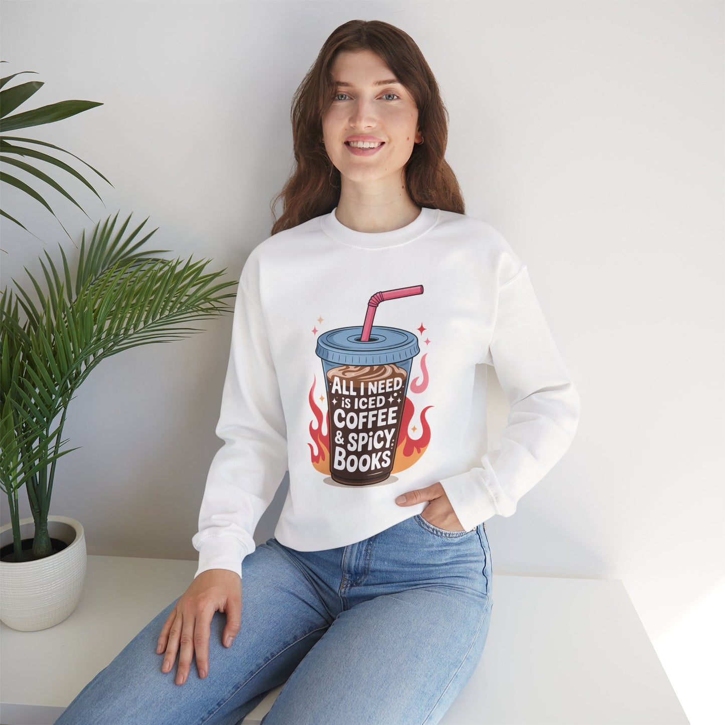 Coffee & Spicy Books Sweatshirt *MTO*