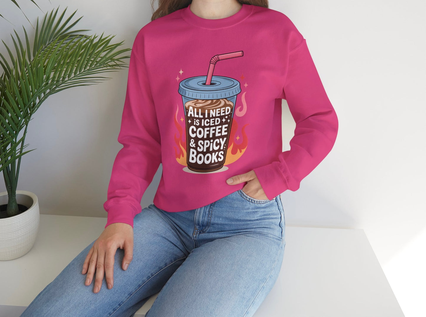 Coffee & Spicy Books Sweatshirt *MTO*