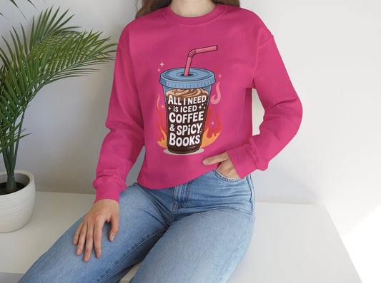 Coffee & Spicy Books Sweatshirt *MTO*