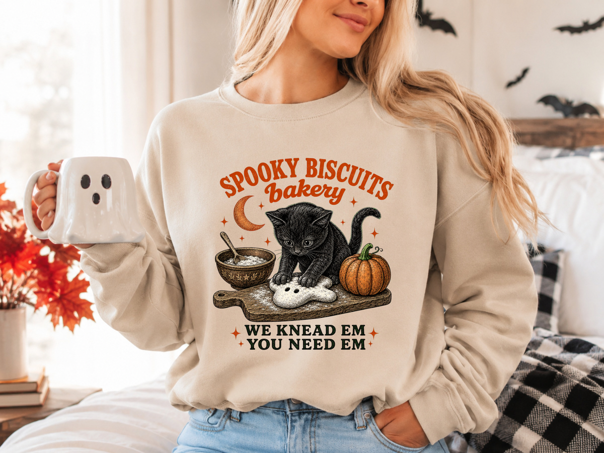 Spooky Biscuits-Sweatshirt