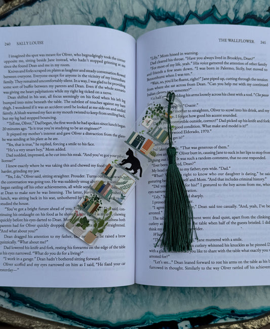 Books & Cats Bookmark